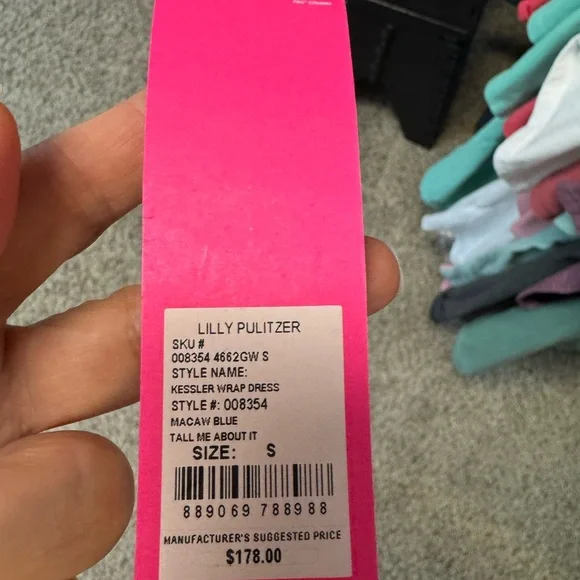 Lilly Pulitzer wrap dress - Picture 2 of 8